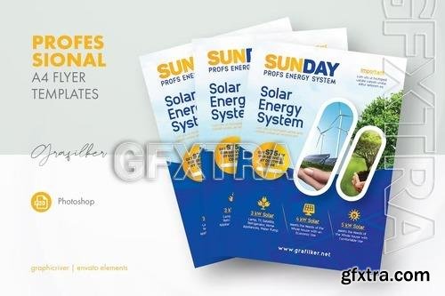 Solar Energy Flyer Templates P5JKN7F