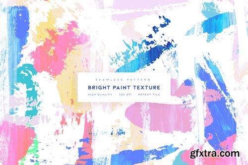 Bright Paint Texture CZ9JRWD