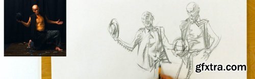 Design the Costumed Figure Drawings with Light & Shadow With Charles Hu