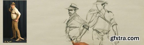 Dynamic Sketching the Costumed Figure with Charles Hu