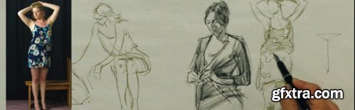 Introduction to Sketching the Costumed Figure with Charles Hu