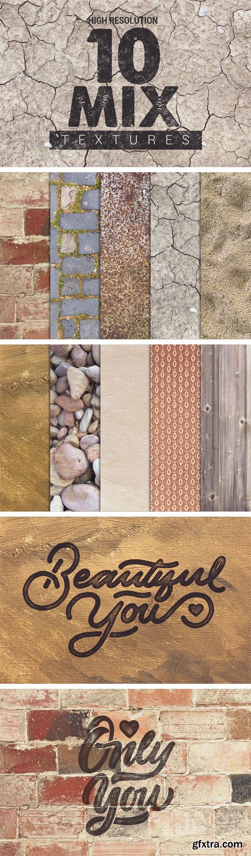 10 Professional Mixed Nature Textures