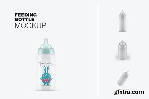 Baby Bottle Mockup 45N5QG8