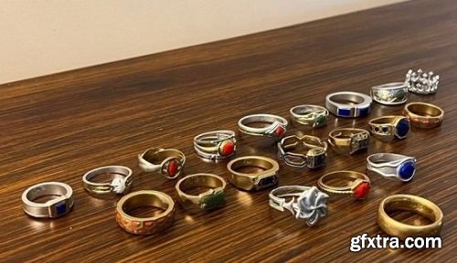 The Rings of Power - 3D Print Model