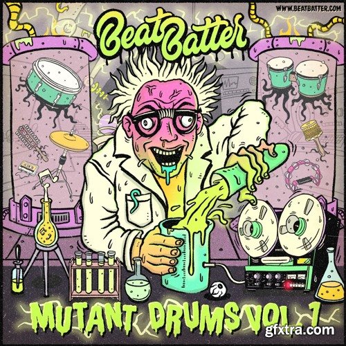 Beat Batter Mutant Drums V1 WAV-FANTASTiC