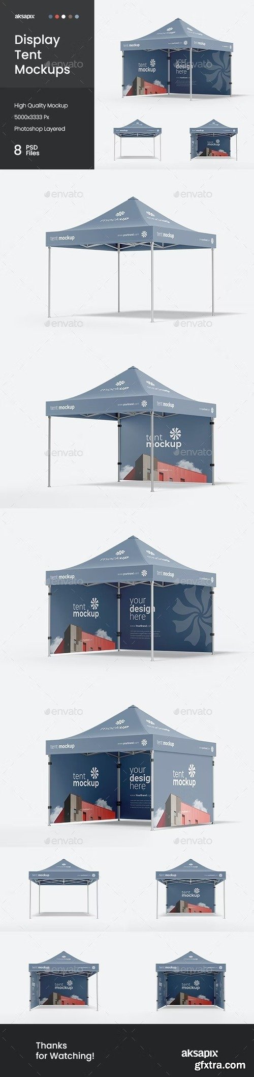 GraphicRiver - Display Tent Mockup 38411038