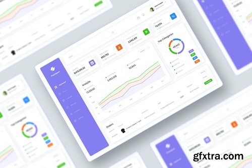 Analytic Dashboard UI KIT Y225W2G