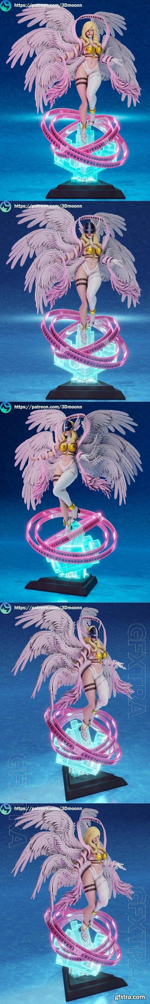 3Dmoonn - Angewomon 3D Print