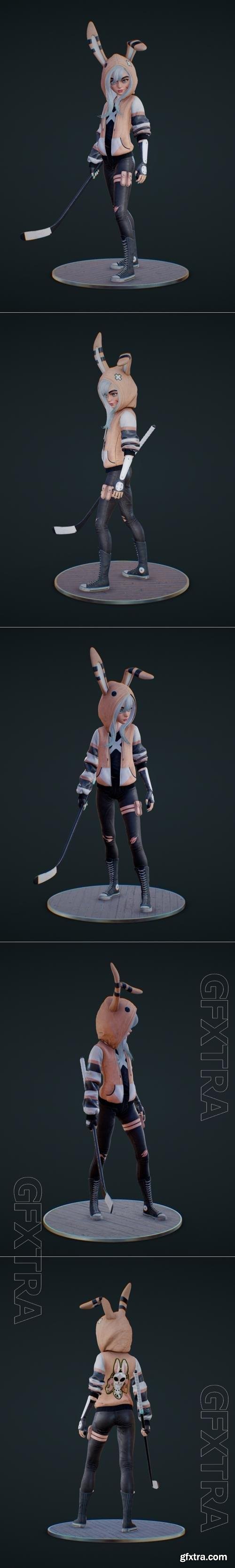 Vinca The Bad Bunny 3D Print