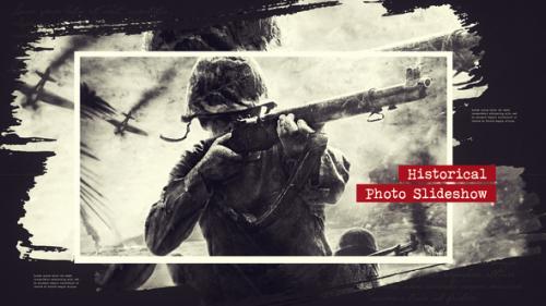 Videohive - Brush Historical Slideshow | MOGRT - 40037544 - 40037544