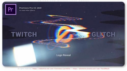 Videohive - Twitch Glitch Logo Reveal - 40112857 - 40112857