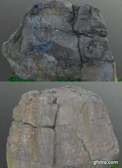 Rock 3D Model