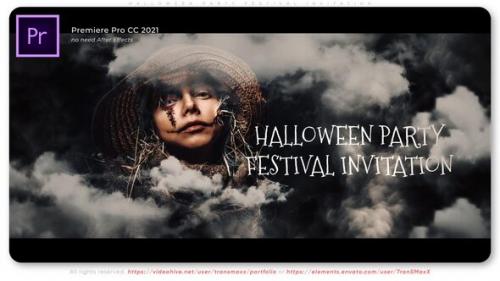 Videohive - Halloween Party Festival Invitation - 40113311 - 40113311