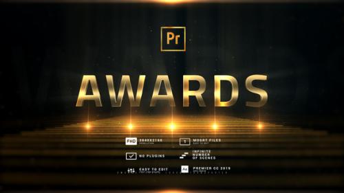 Videohive - Awards Lines&Lights 4K Titles - 40118051 - 40118051