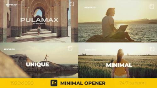 Videohive - Minimal Opener Slideshow | MOGRT - 40148679 - 40148679