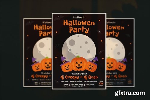 Hallowen party flyer VK2NJ9R