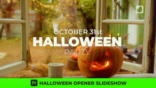 Videohive - Halloween Opener Slideshow | MOGRT - 40188225 - 40188225