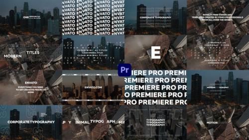 Videohive - Corporate Typography - 40207530 - 40207530