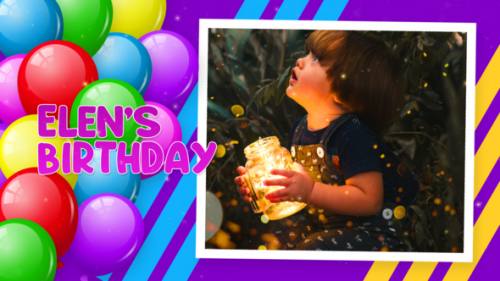 Videohive - Kids Happy Birthday (MOGRT) - 40208043 - 40208043