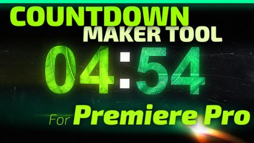 Videohive - Countdown Maker Tool for Premiere Pro | Mogrt - 40227220 - 40227220