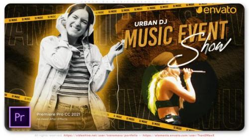 Videohive - Urban DJ Music Event Show - 40234361 - 40234361