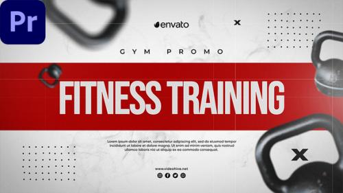 Videohive - Fitness Training Gym Promo |MOGRT| - 40278463 - 40278463