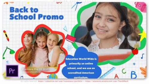 Videohive - Back To School Promo - 40289415 - 40289415