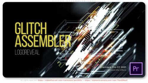 Videohive - Glitch Assembler Logo - 40289445 - 40289445