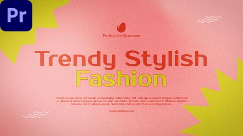 Videohive - Trendy Stylish Fashion Promo |MOGRT| - 40293263 - 40293263