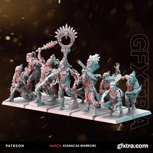 Last Sword Miniatures - Atanakas Warriors 3D Print