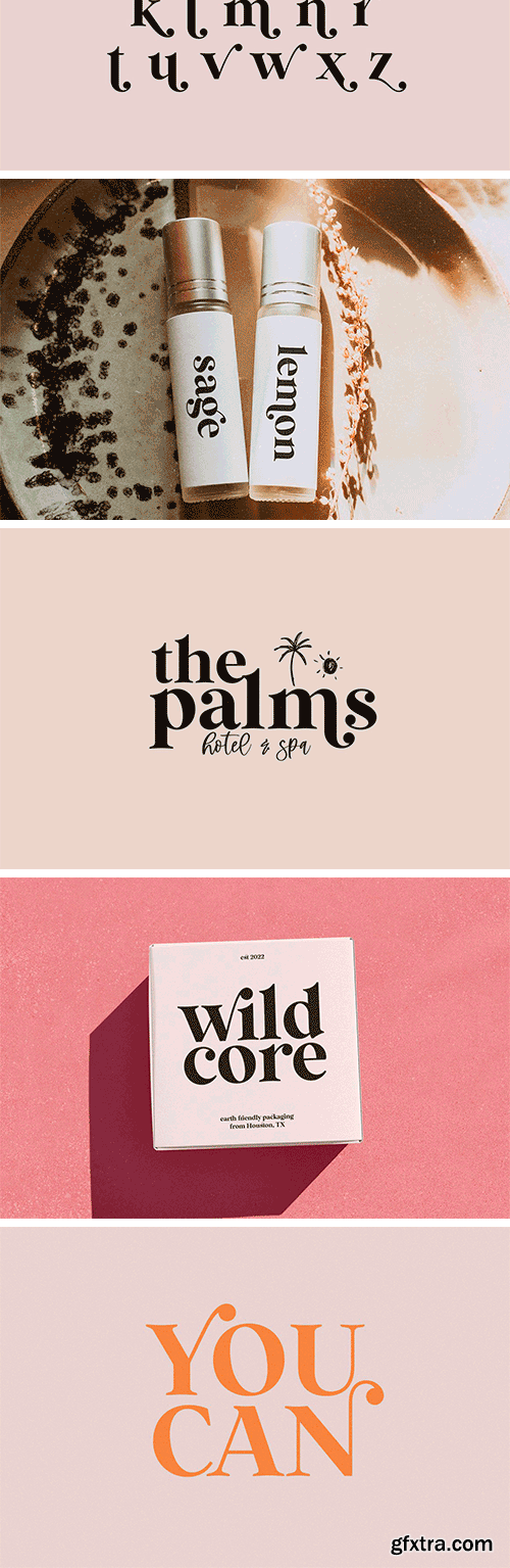 Wild Mango - Modern Serif Font