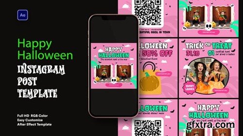 Videohive Happy Halloween Sale Instagram Post 40258467