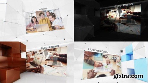 Videohive Business Cubes Slideshow 40238115