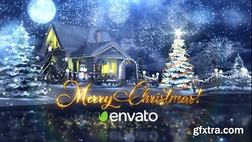 Videohive Christmas Gold Wishes 25092300