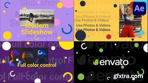 Videohive Circle Shapes Slideshow for After Effects 40305062