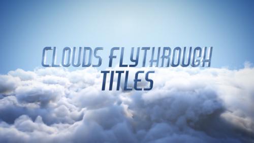 Videohive - Clouds Flythrough Titles - 23675772 - 23675772
