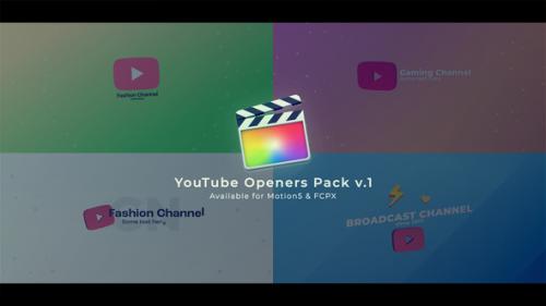 Videohive - YouTube Openers Pack - 40151503 - 40151503