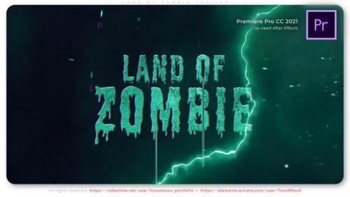 Videohive - Land of Zombie Trailer - 40244947 - 40244947