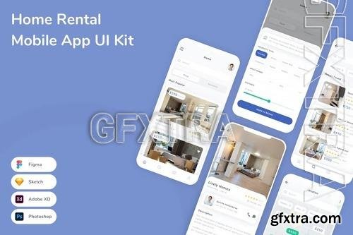 Home Rental Mobile App UI Kit AXJ3ECU