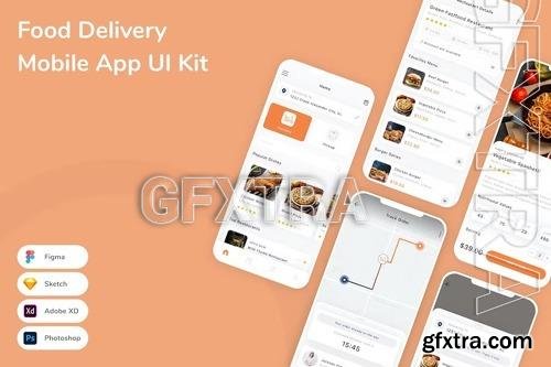 Food Delivery Mobile App UI Kit UT6RYQ4