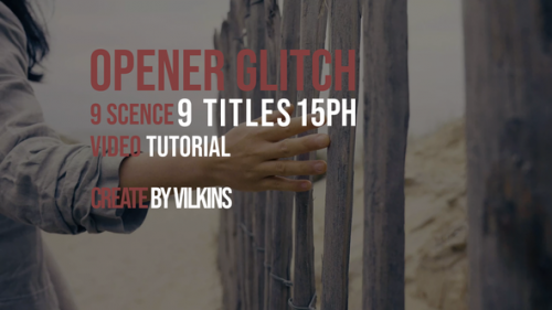 Videohive - Opener Glitch - 35465123 - 35465123