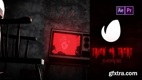 Videohive Halloween Horror Logo Reveal 40329289