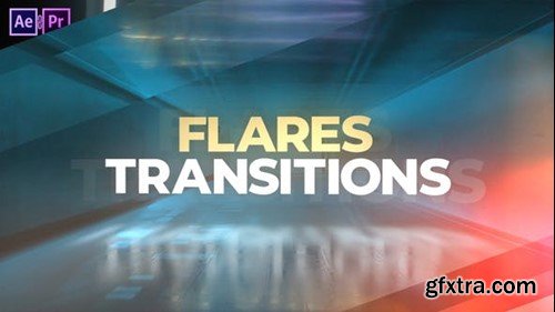 Videohive Flares Transitions 40324511