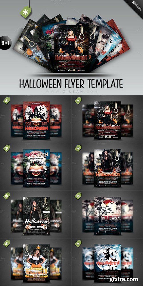 Halloween Flyer Template - Bundle