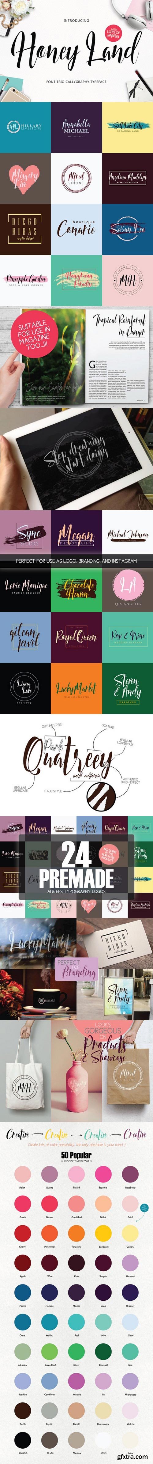 Honey Land Typeface