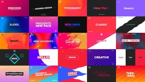 Videohive - Wave - 25 Typography Scenes | Premiere Pro - 40334809 - 40334809