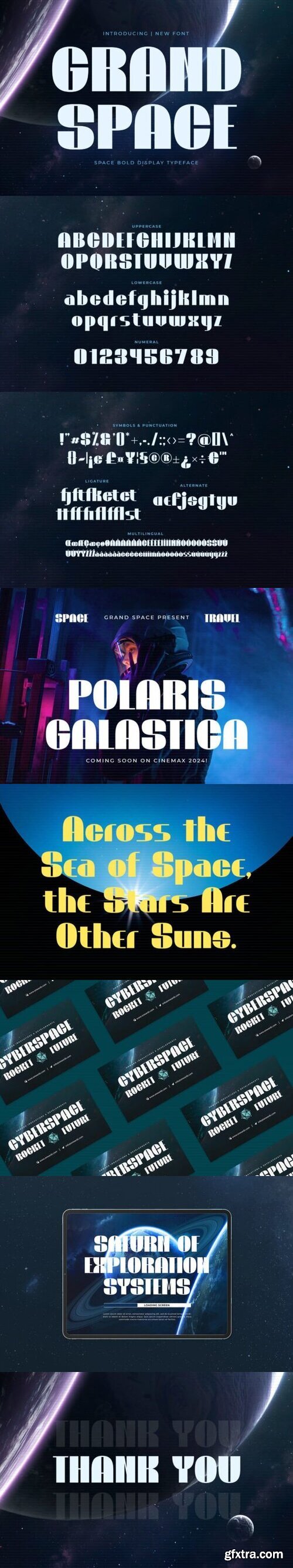 Grand Space Font