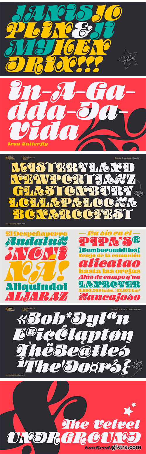 Aljaraz Font Family