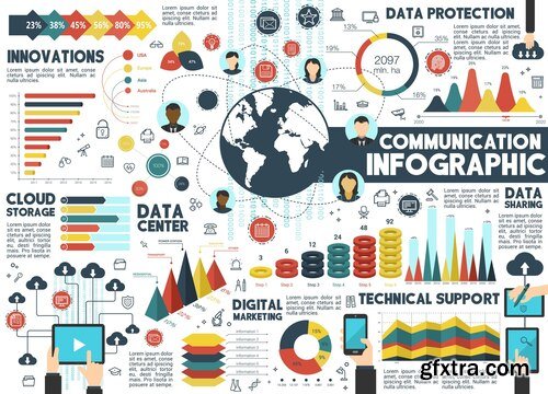 Communication infographic for network design