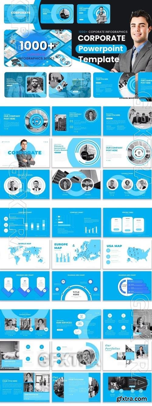 Corporate Infographic Powerpoint Templates 5VQY3GY